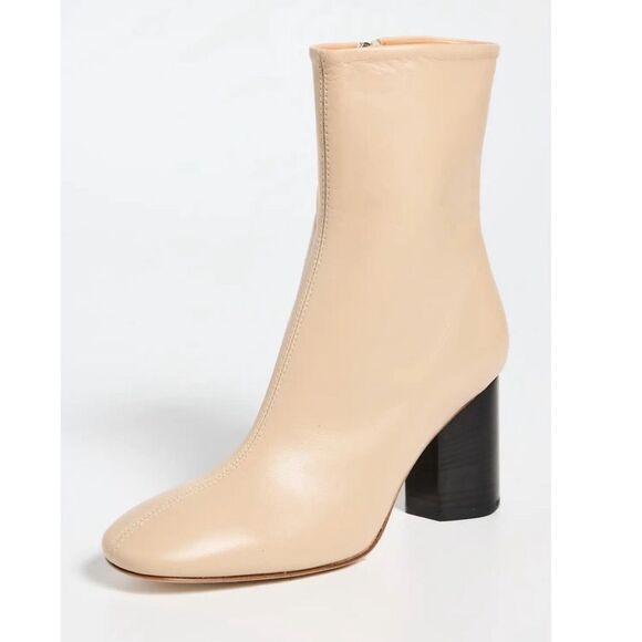 AEYDE Alena Nappa Leather Latte Boots, New, Size EU 40 - Picture 3 of 13